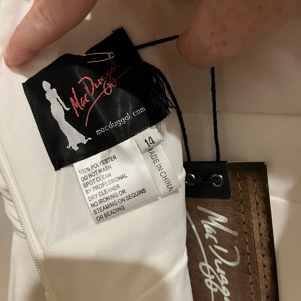 NWT Mac Duggal Slip Dress - Picture 9 of 13
